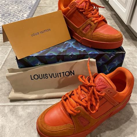 louis vuitton trainers orange mca|Sneakers Collection for Men .